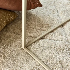 Table Basse*alinea Table basse en travertin L110cm - Beige