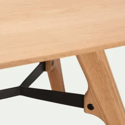 Table Basse*alinea Table basse plaquée chêne Bois clair