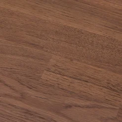 Table Basse*alinea Table basse ronde en chêne massif D81cm - Bois foncé