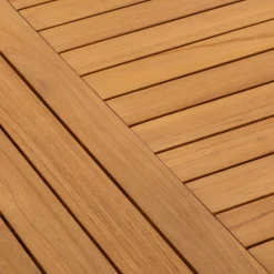 Table De Jardin*alinea Table de jardin extensible en teck FSC - (8 à 10 places) Bois clair