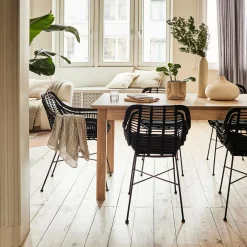 Table Extensible|Table De Salle À Manger*alinea Table de repas extensible en bois - (8 à 12 places) Bois clair