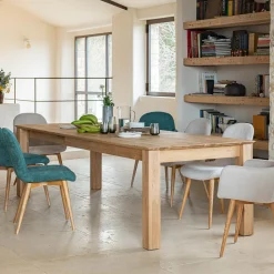 Table Extensible*alinea Table de repas extensible en chêne - (8 à 12 places) Bois clair