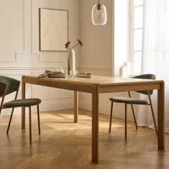 Table Extensible*alinea Table de repas extensible en chêne - (10 à 12 places) Bois clair