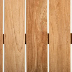 Table De Jardin*alinea Table de repas jardin en teck recyclé et aluminium - (8 places) Noir