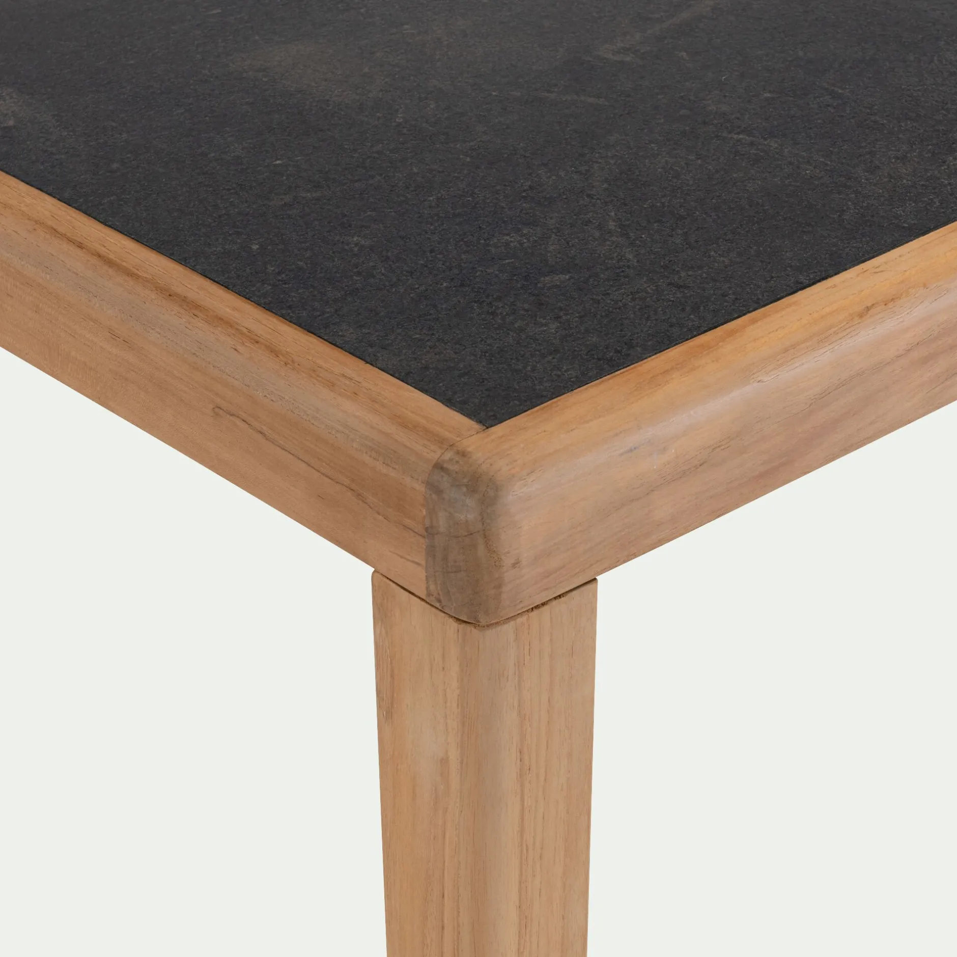 Table De Jardin*alinea Table de repas jardin en teck massif - (8 places) Noir