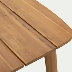 Table De Jardin*alinea Table de repas jardin en acacia - bois clair (6 places)