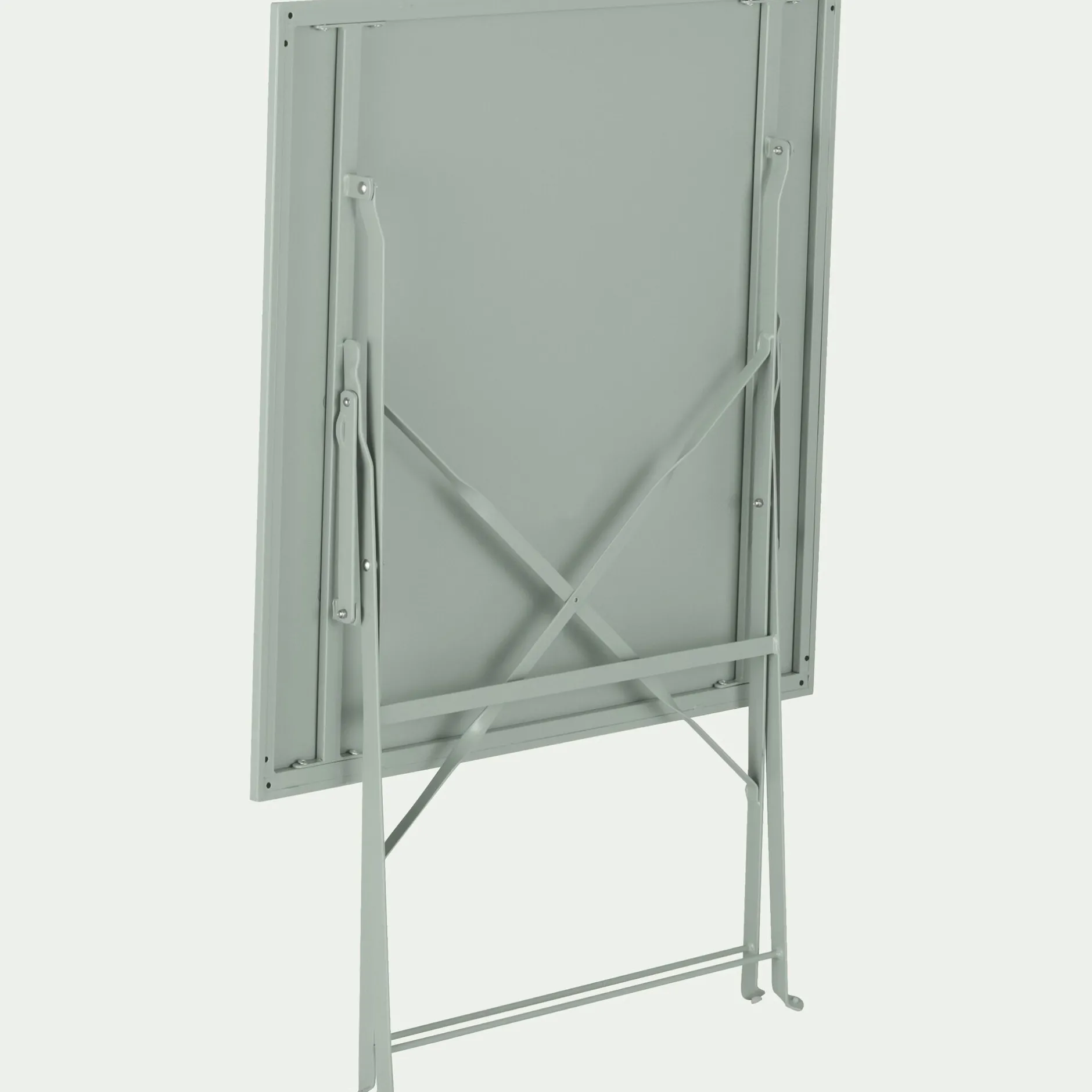 Table De Jardin*alinea Table de repas jardin pliante en acier - olivier (2 places) Vert