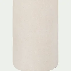 Table De Salle À Manger*alinea Table de repas organique en bois - écru (8 à 10 places) Blanc