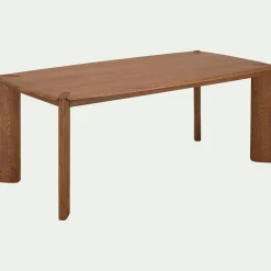 Table De Salle À Manger*alinea Table de repas rectangulaire en chêne massif - (8 places) Bois clair