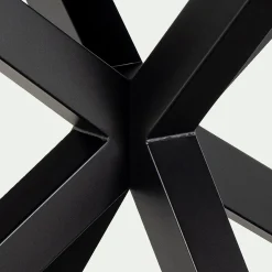 Table Extensible|Table De Salle À Manger*alinea Table de repas rectangulaire extensible en céramique - (6 à 8 places) Noir