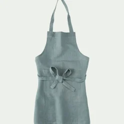 Tablier Et Torchon*alinea Tablier effet froissé en lin et coton - calaluna Bleu