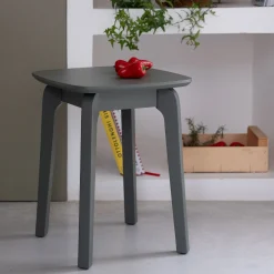 Table De Chevet|Tabouret*alinea Tabouret bas en bois d'hévéa H45cm - cèdre Vert