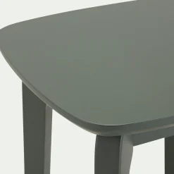 Table De Chevet|Tabouret*alinea Tabouret bas en bois d'hévéa H45cm - cèdre Vert