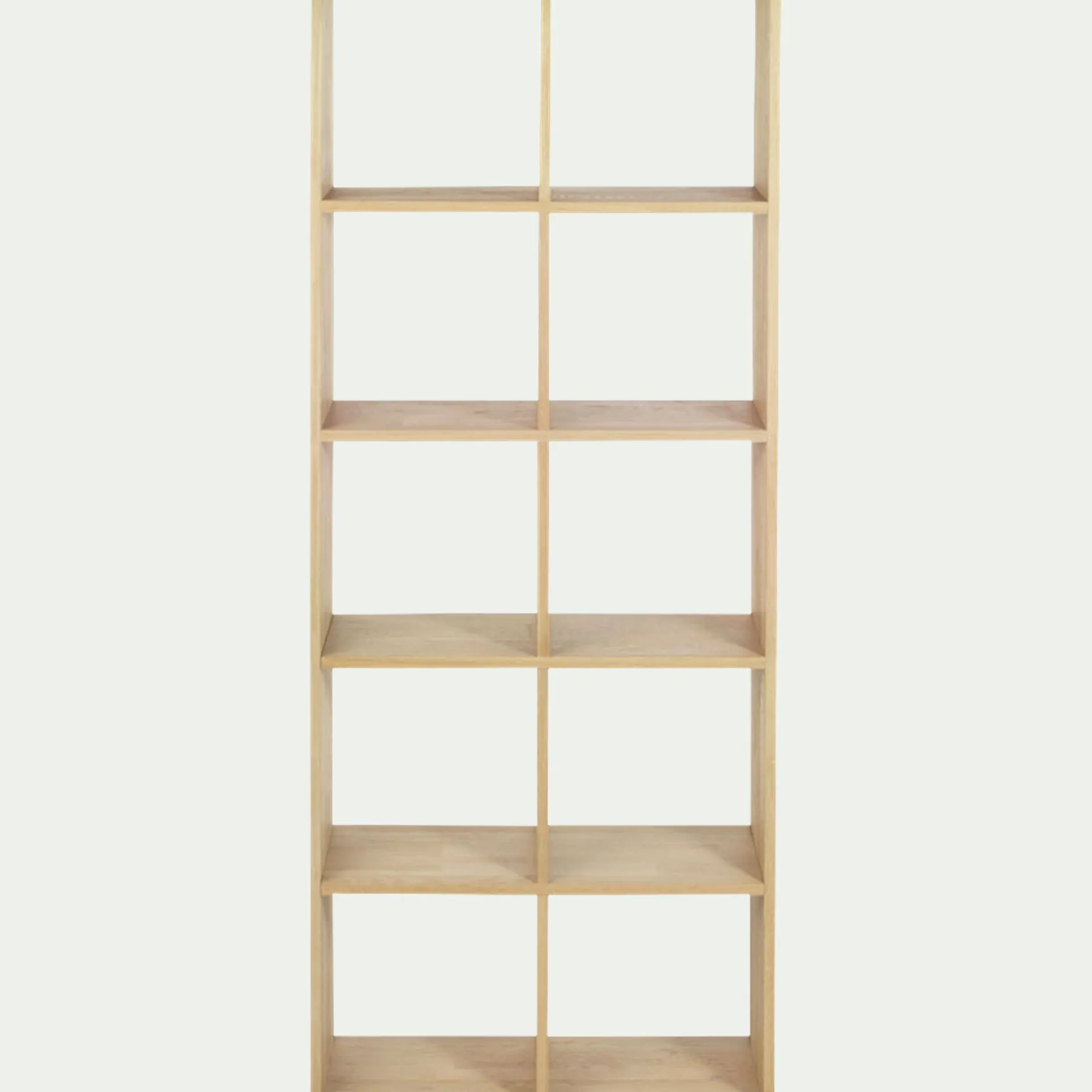 Rangement À Composer|Bibliothèque Et Étagère*alinea Étagère 10 cases en chêne Bois clair