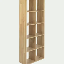 Rangement À Composer|Bibliothèque Et Étagère*alinea Étagère 10 cases en chêne Bois clair