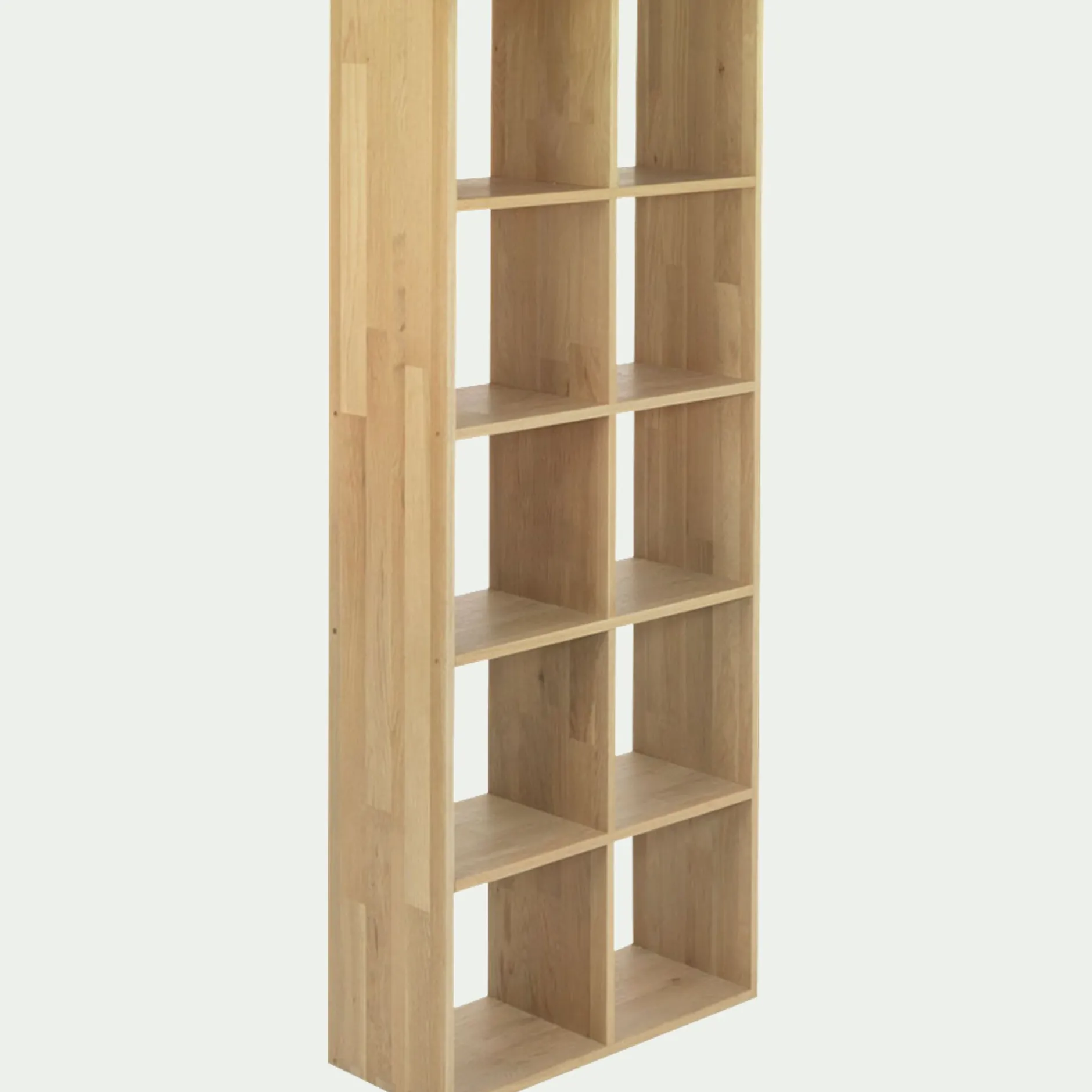 Rangement À Composer|Bibliothèque Et Étagère*alinea Étagère 10 cases en chêne Bois clair