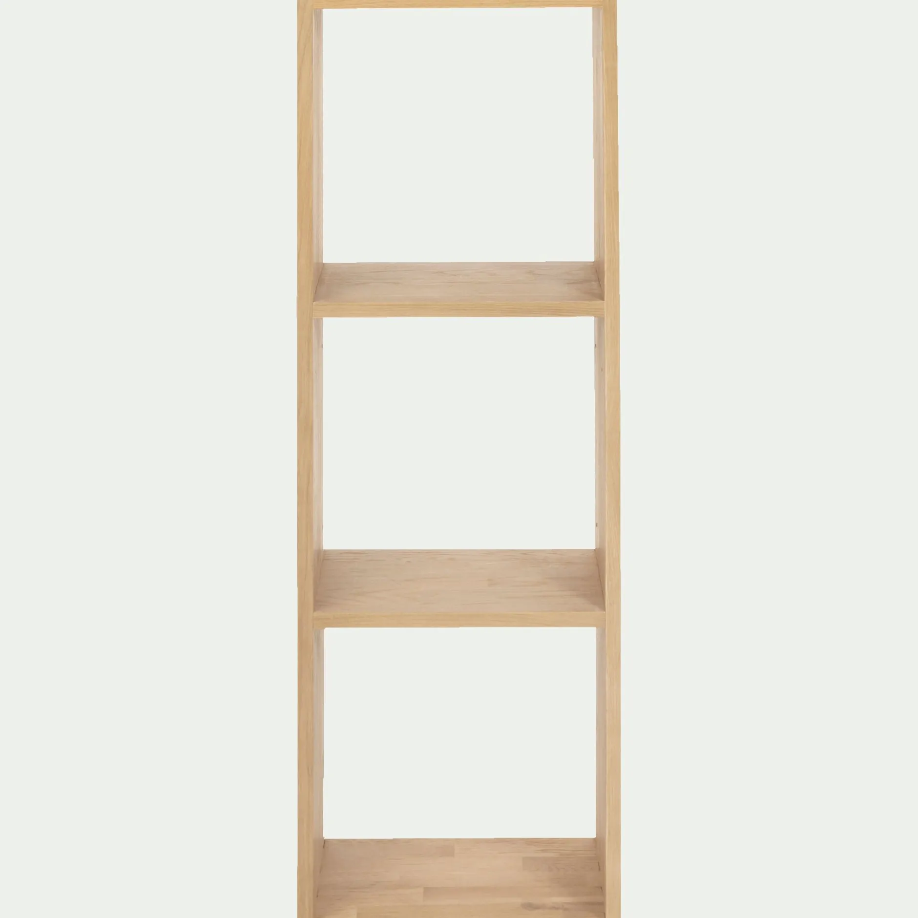 Rangement À Composer|Bibliothèque Et Étagère*alinea Étagère 3 cases en chêne - Bois clair