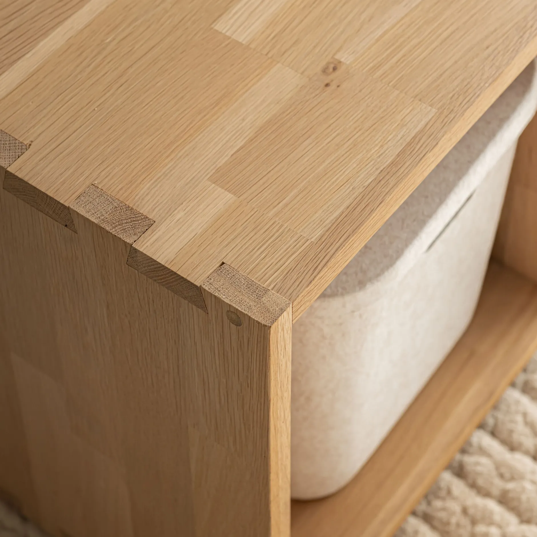 Rangement À Composer|Bibliothèque Et Étagère*alinea Étagère 2 cases en chêne - Bois clair