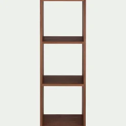 Rangement À Composer|Bibliothèque Et Étagère*alinea Étagère 3 cases en chêne massif - Bois foncé