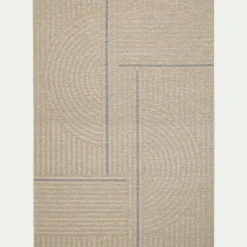 Tapis De Salon*alinea Tapis à motif contemporain 200x290cm - Beige