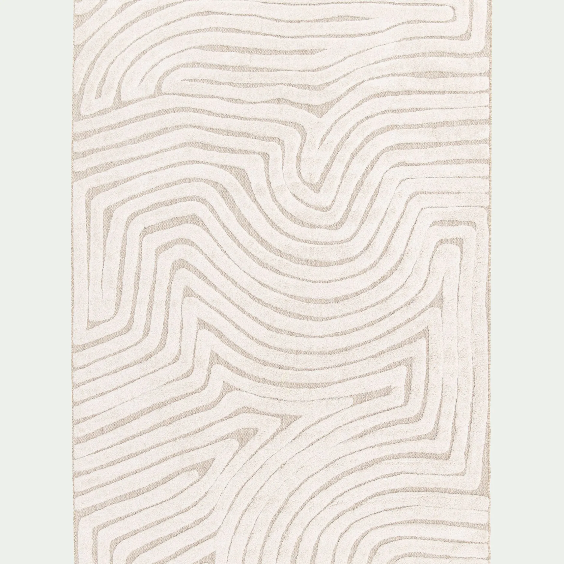 Tapis De Salon*alinea Tapis à motif organique 200x290cm - Beige