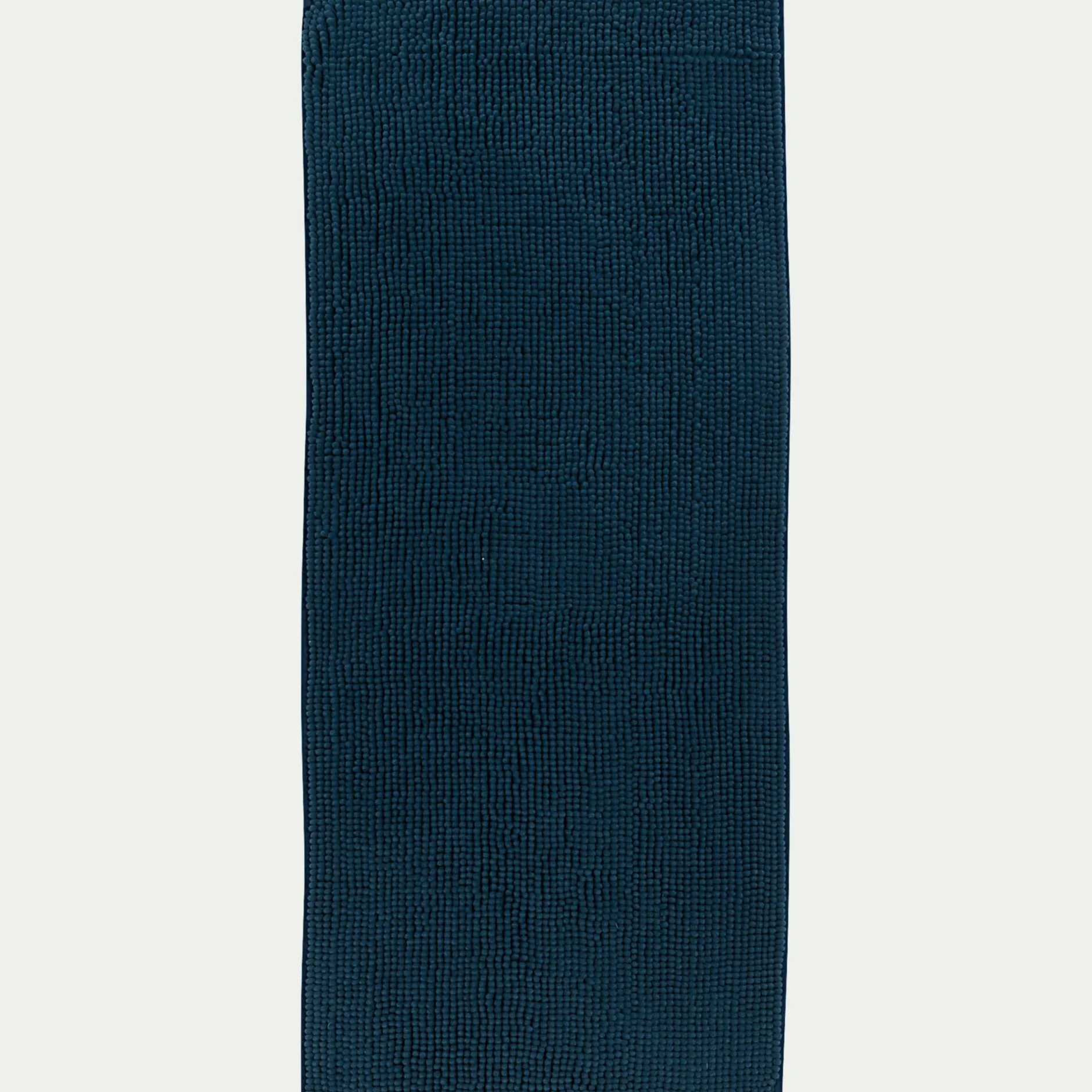 Tapis De Bain*alinea Tapis de bain chenille en polyester - figuerolles 50x120cm Bleu