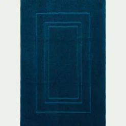 Tapis De Bain*alinea Tapis de bain en coton - figuerolles 50x80cm Bleu