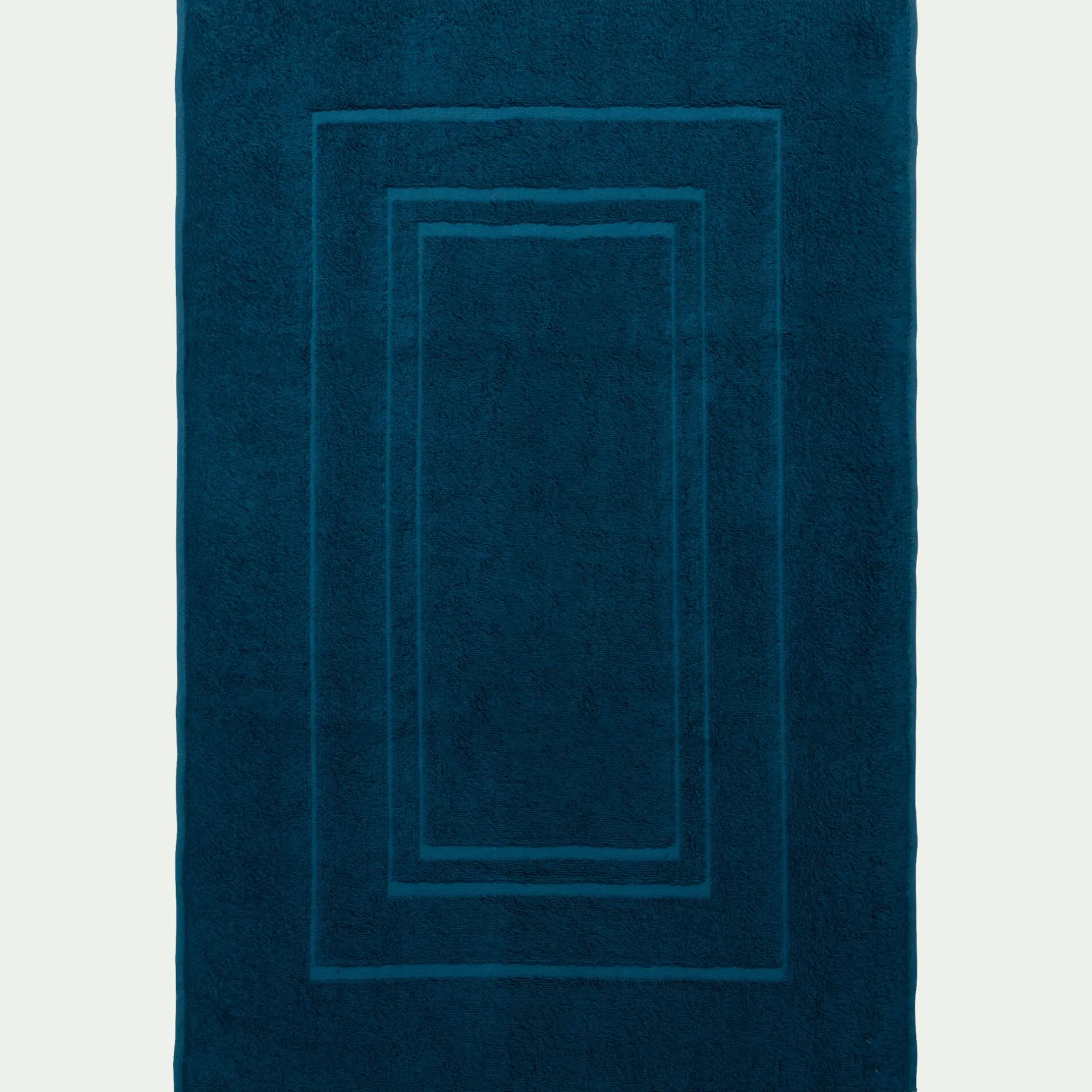 Tapis De Bain*alinea Tapis de bain en coton - figuerolles 60x110cm Bleu