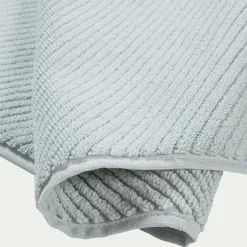 Tapis De Bain*alinea Tapis de bain en coton bio - 50x80cm Bleu