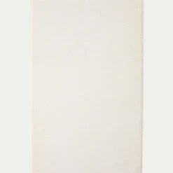 Tapis De Bain*alinea Tapis de bain en coton bio - ventoux 50x80cm Blanc