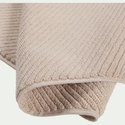 Tapis De Bain*alinea Tapis de bain en coton bio - alpilles 50x80cm Beige