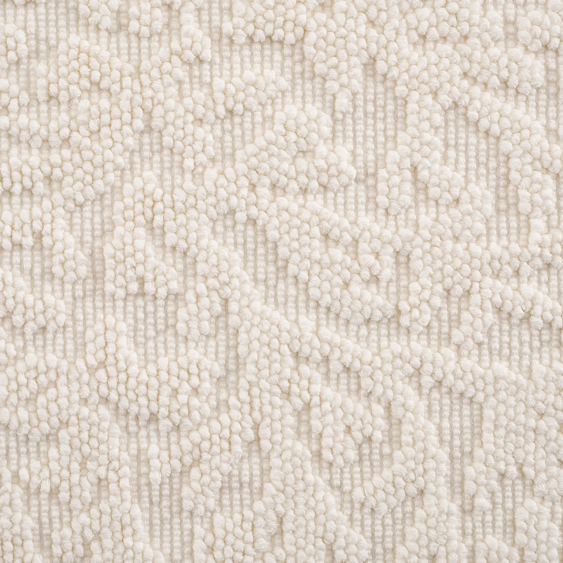 Tapis De Bain*alinea Tapis de bain en coton jacquard 50x80cm - ventoux Blanc