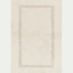 Tapis De Bain*alinea Tapis de bain en coton 50x80cm - ventoux Blanc