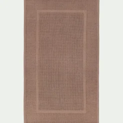 Tapis De Bain*alinea Tapis de bain jacquard en coton 60x100cm - simos Rose