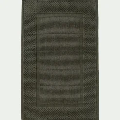 Tapis De Bain*alinea Tapis de bain jacquard en coton 50x80cm - cèdre Vert
