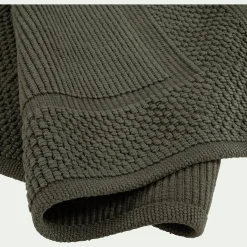 Tapis De Bain*alinea Tapis de bain jacquard en coton 50x80cm - cèdre Vert