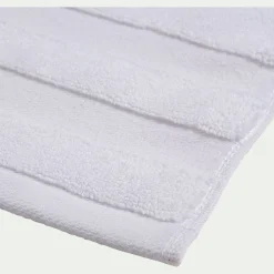 Tapis De Bain*alinea Tapis de bain qualité hôtelière en coton - 50x80cm Blanc