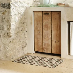 Tapis De Cuisine*alinea Tapis de cuisine anti-dérapant en vinyle - 50x80cm Beige