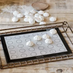 Tapis De Cuisson|Moule À Gâteau*alinea Tapis de cuisson en silicone 30x40cm Blanc