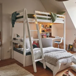 Tapis De Couloir|Tapis De Cuisine*alinea Tapis en coton recyclé et jute - naturel et 60x110cm Blanc