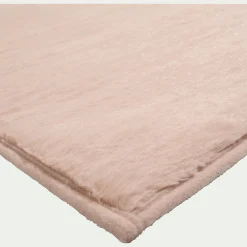 Tapis Uni|Tapis De Salon*alinea Tapis imitation fourrure - argile 150x200cm Rose