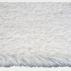 Tapis Uni|Tapis De Salon*alinea Tapis imitation fourrure - 120x160cm Beige