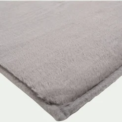 Tapis Uni|Tapis De Salon*alinea Tapis imitation fourrure - restanque 150x200cm Gris