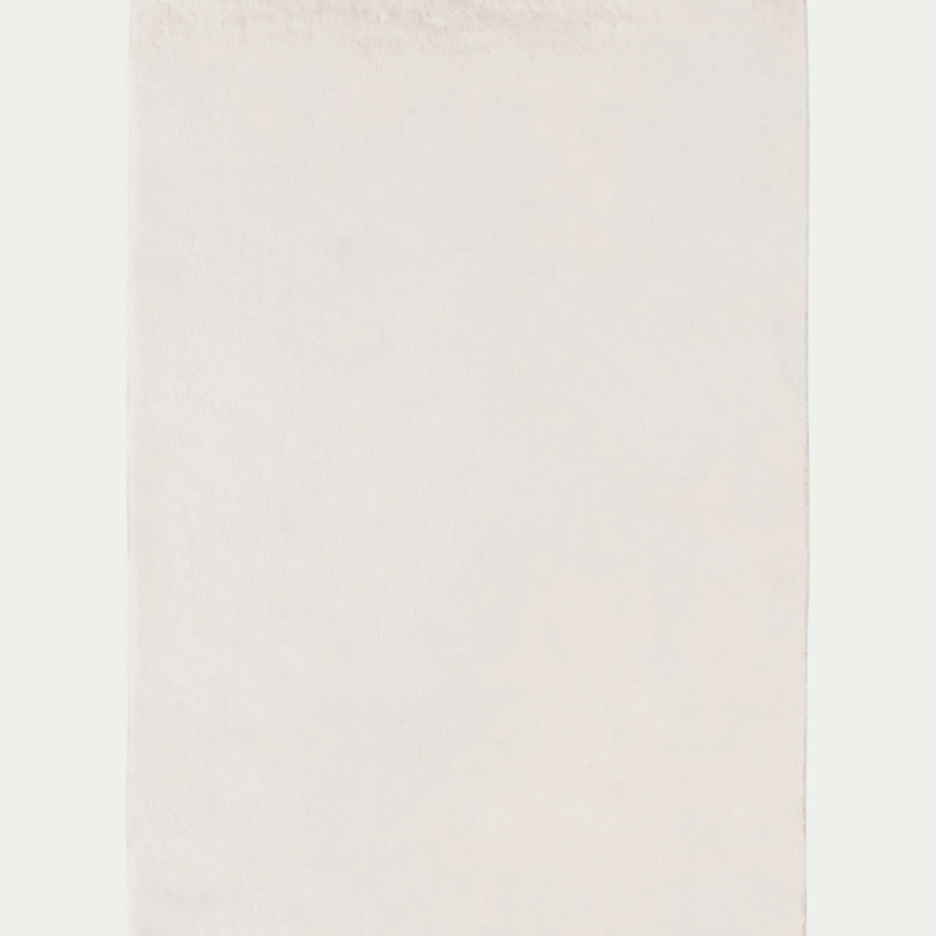 Tapis Uni|Tapis De Salon*alinea Tapis imitation fourrure - ventoux 150x200cm Blanc