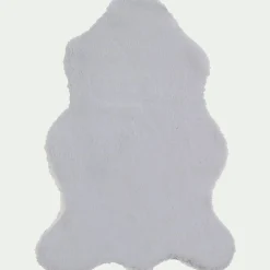 Matelas Enfant|Tapis Chambre Enfant*alinea Tapis imitation fourrure - 60x90cm Gris