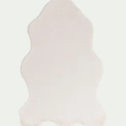 Matelas Enfant|Tapis Uni*alinea Tapis imitation fourrure - 60x90cm Beige