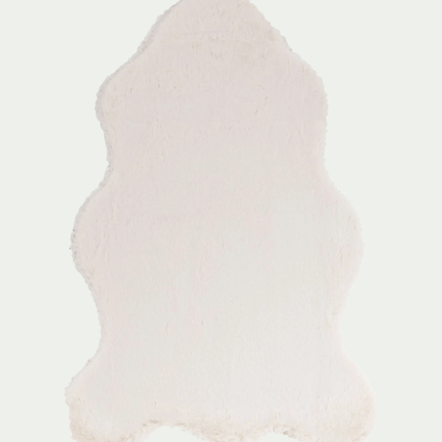 Matelas Enfant|Tapis Uni*alinea Tapis imitation fourrure - 60x90cm Beige