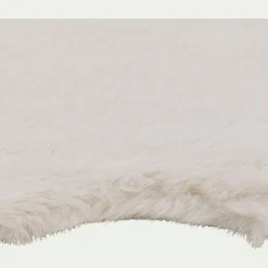 Matelas Enfant|Tapis Uni*alinea Tapis imitation fourrure - 60x90cm Beige