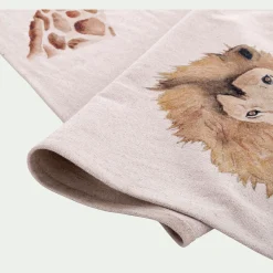 Matelas Enfant|Tapis Chambre Enfant*alinea Tapis imprimé animalier 120x180cm - Beige