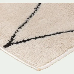 Tapis Berbère*alinea Tapis inspiration berbère à motifs losange 160x230cm - écru Blanc